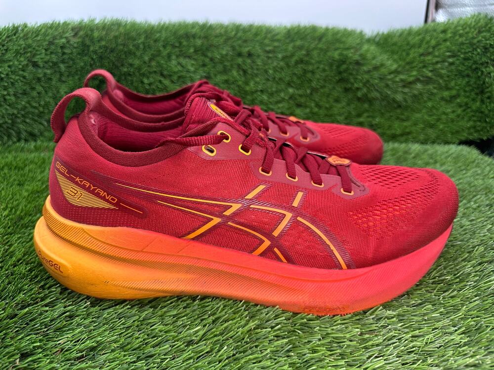 ASICS Gel-Kayano 31 Limited Edition Cranberry Habanero 11.5 Red Limited Edition